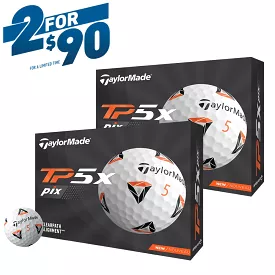 Taylormade TP5x PIX Golf Balls (2 Dozen Promo)