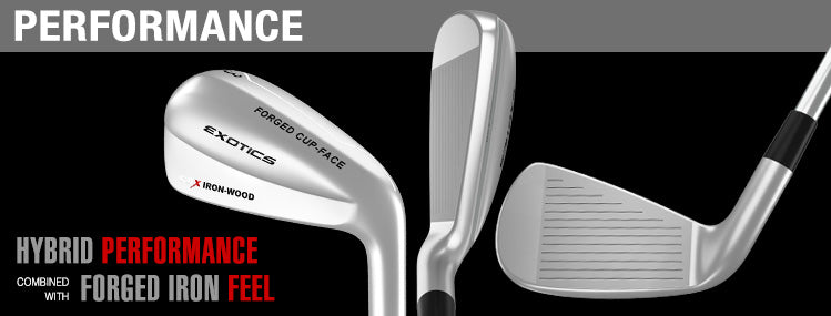 Tour Edge Golf Exotics CBX Iron-Wood Driving Irons