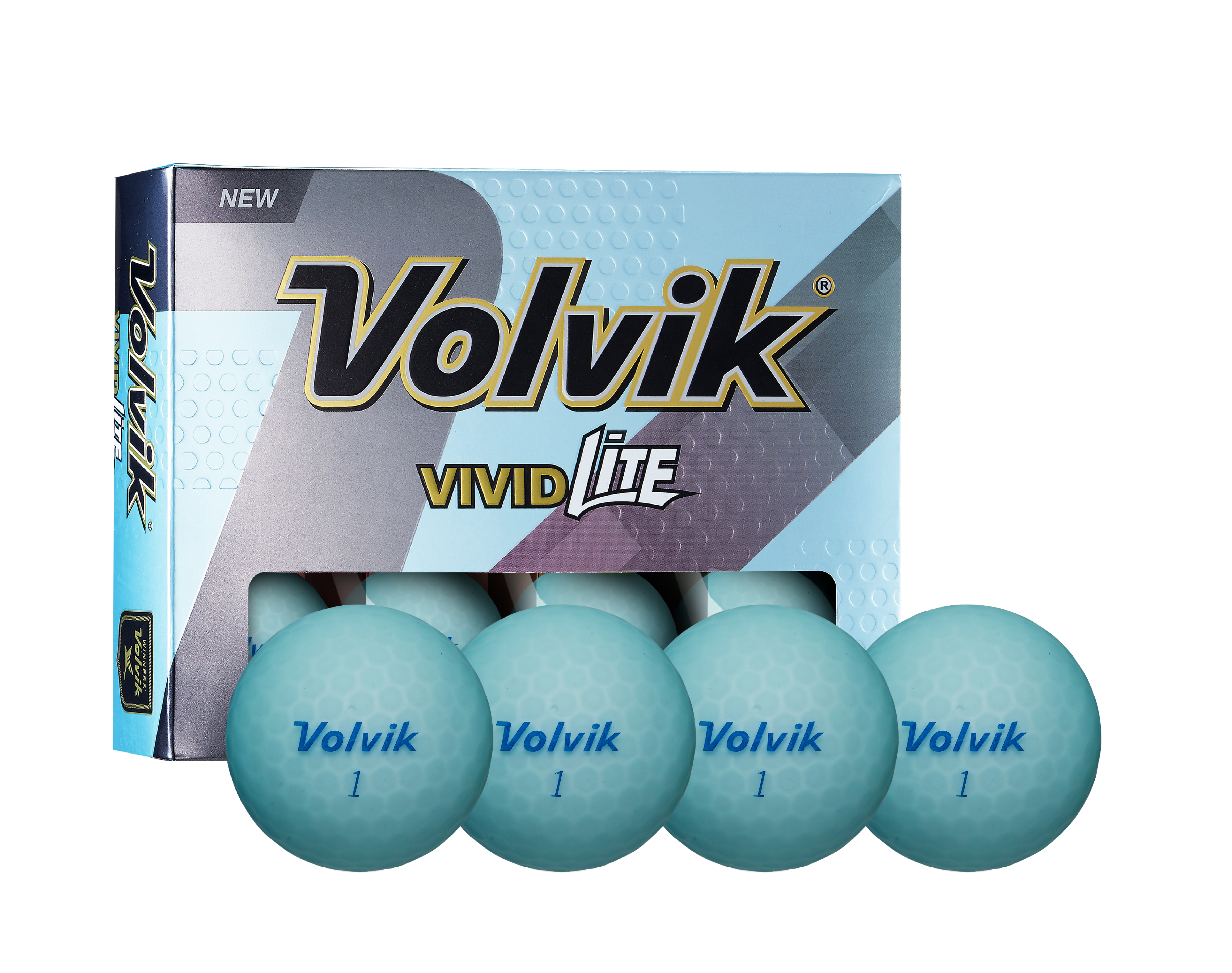 Volvik Vivid Lite Matte Finish Golf Balls - Sale!