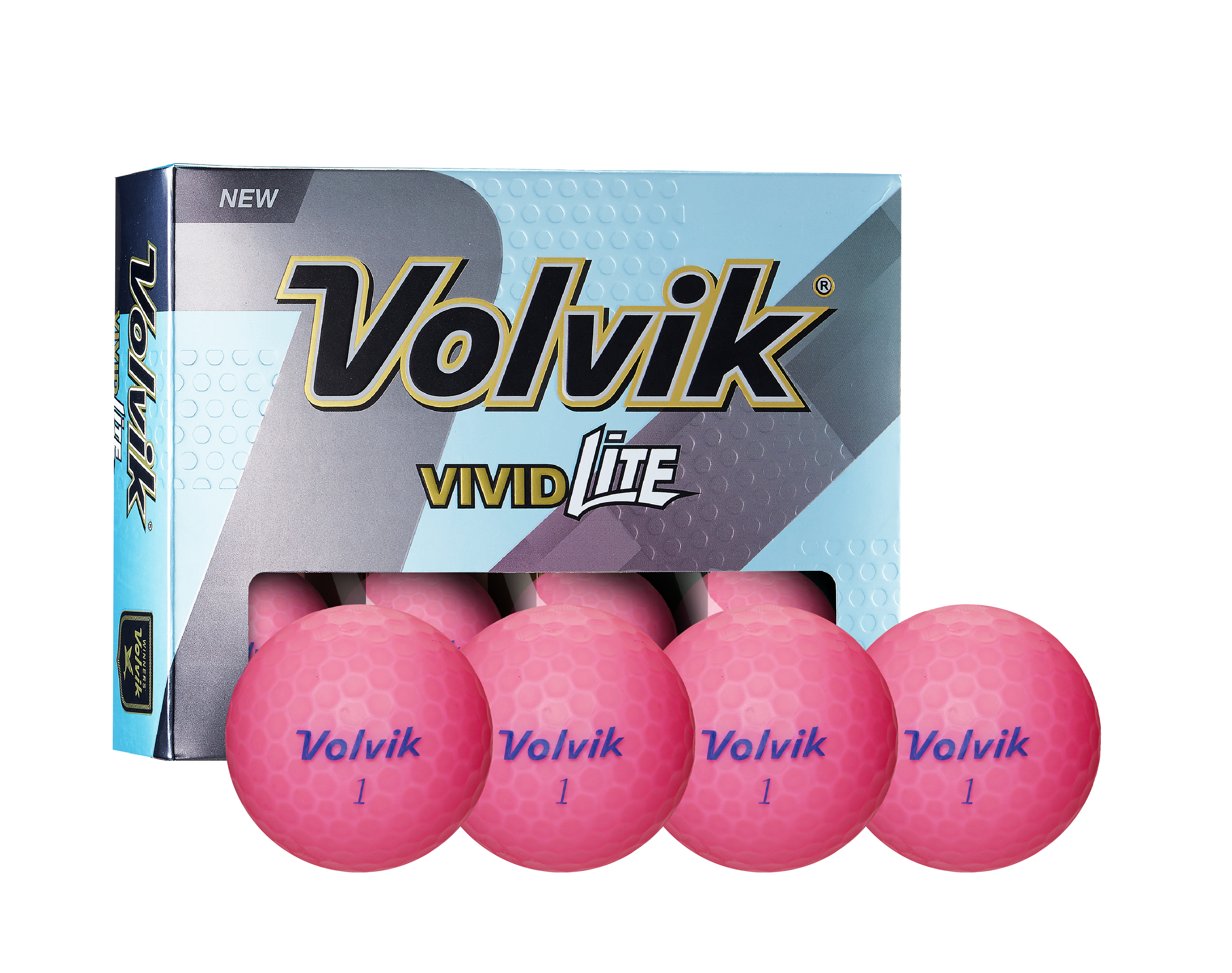 Volvik Vivid Lite Matte Finish Golf Balls - Sale!