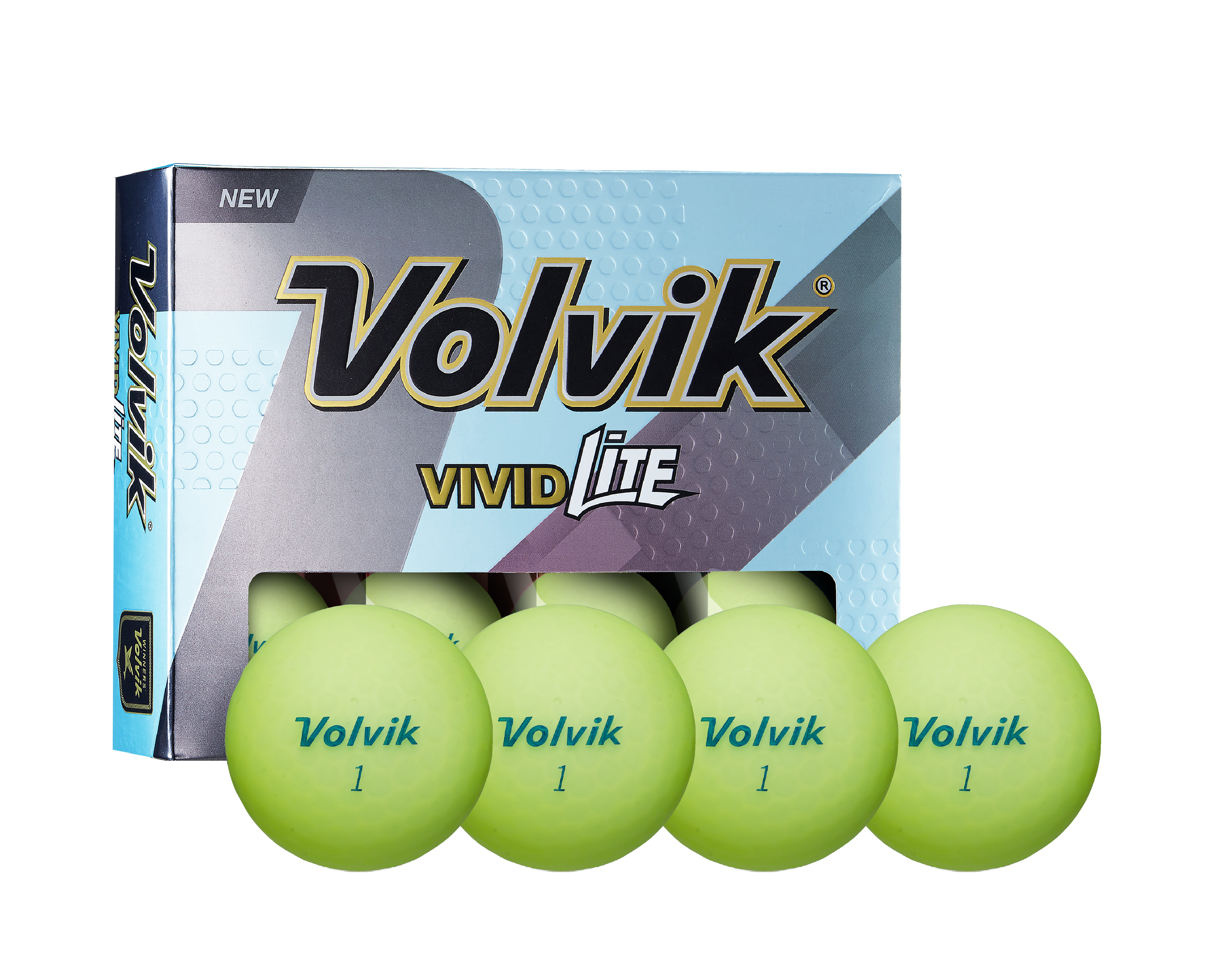 Volvik Vivid Lite Matte Finish Golf Balls - Sale!