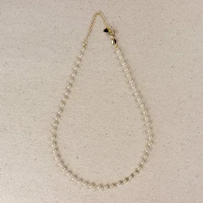 Waterproof Pearl Choker Necklace