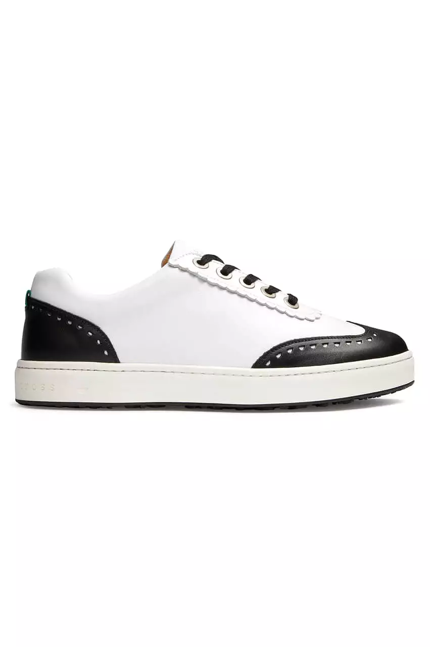 Women's Royal Albartross Golf Shoes | Primrose White/Black