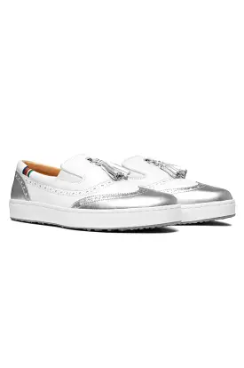 Women's Royal Albartross Golf Shoes | The Grace White/Silver