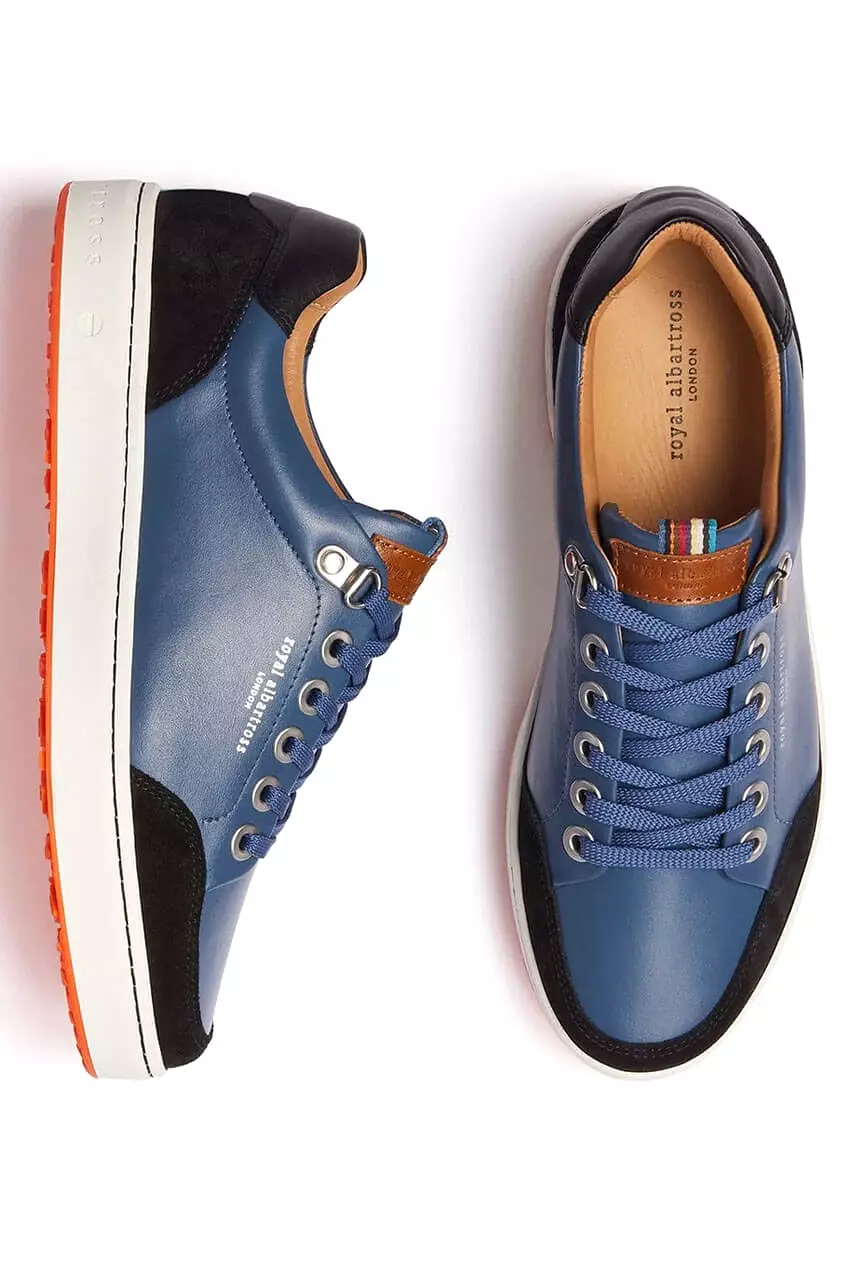 Women's Royal Albartross Golf Shoes | The Knightfox Dusk Blue